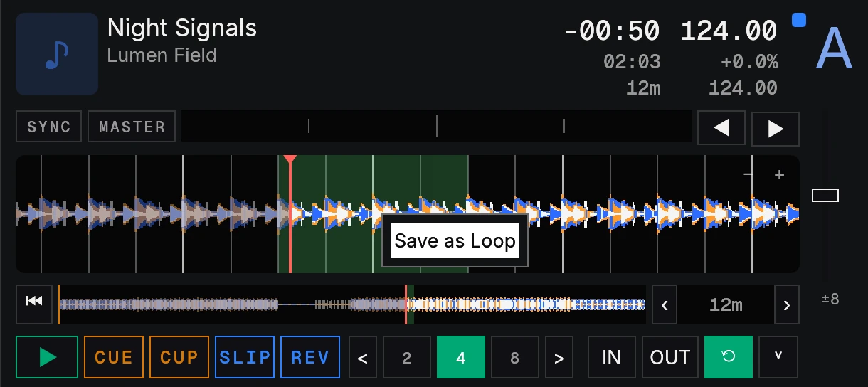 Save as Loop