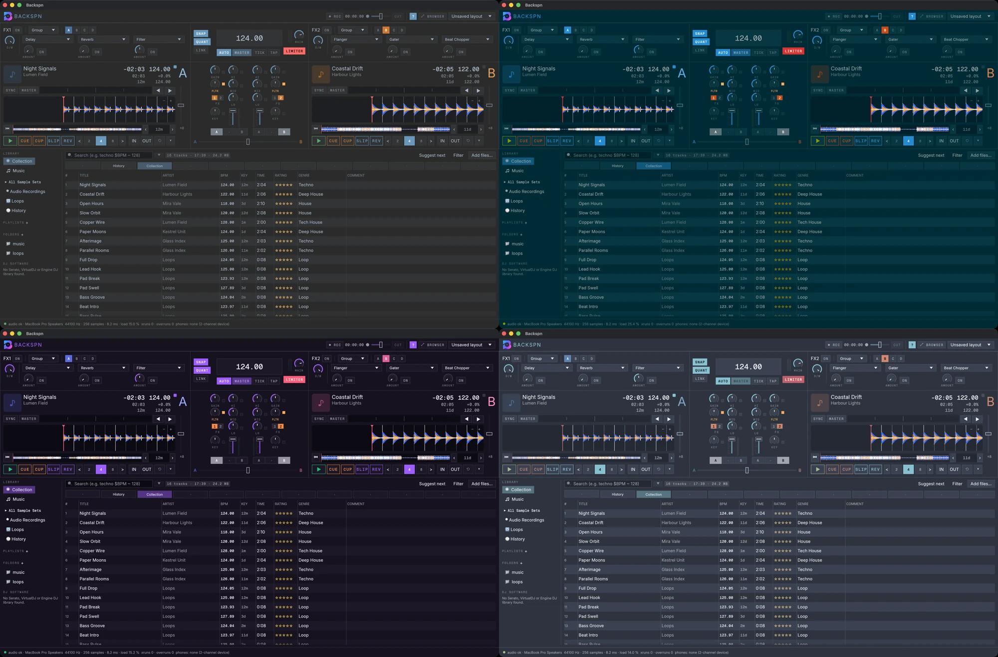 Six themes
